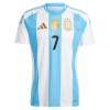 Maglia Argentina De Paul 7 Prima Divisa 2024